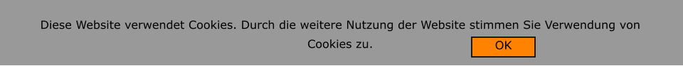 Diese Website verwendet Cookies. Durch die weitere Nutzung der Website stimmen Sie Verwendung von Cookies zu. OK