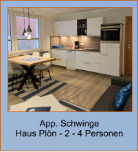 App. Schwinge  Haus Plön - 2 - 4 Personen